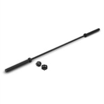 Klarbar, 220 cm, čierna,posilňovacia tyč, rýchlouzávery, 20 kg